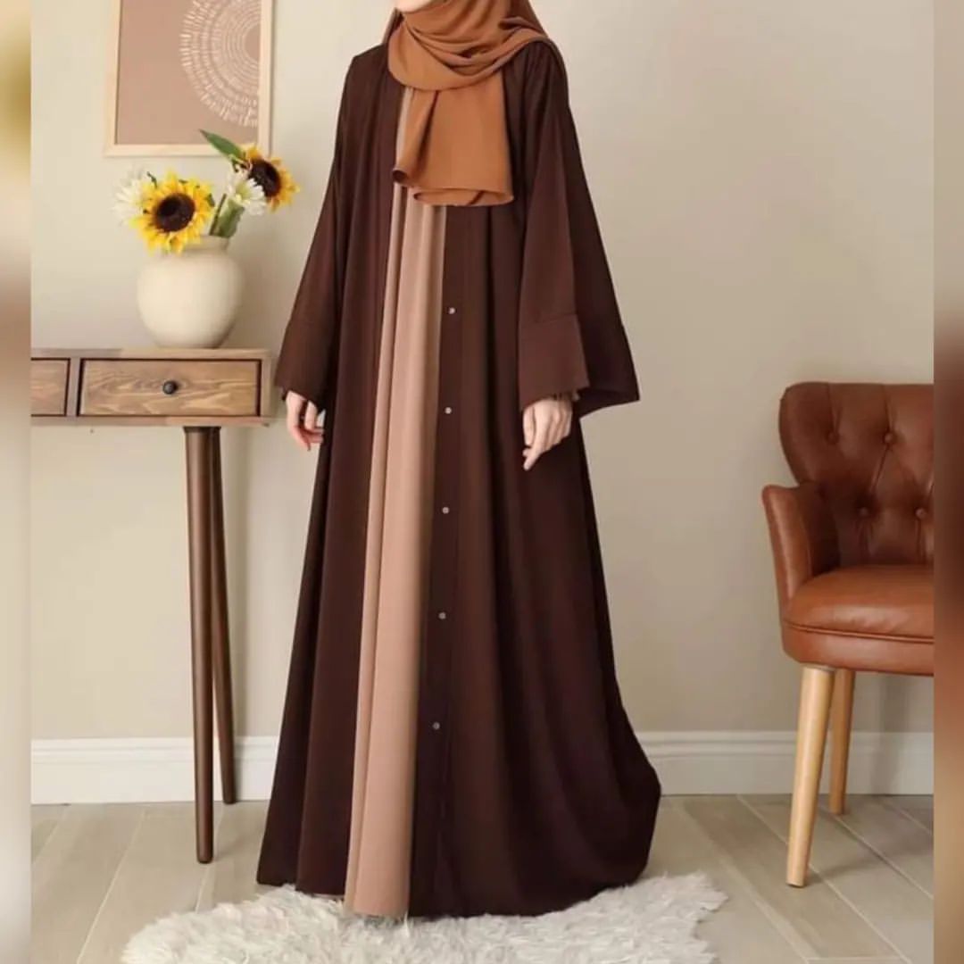 Manahil abaya with attach inner and stroller