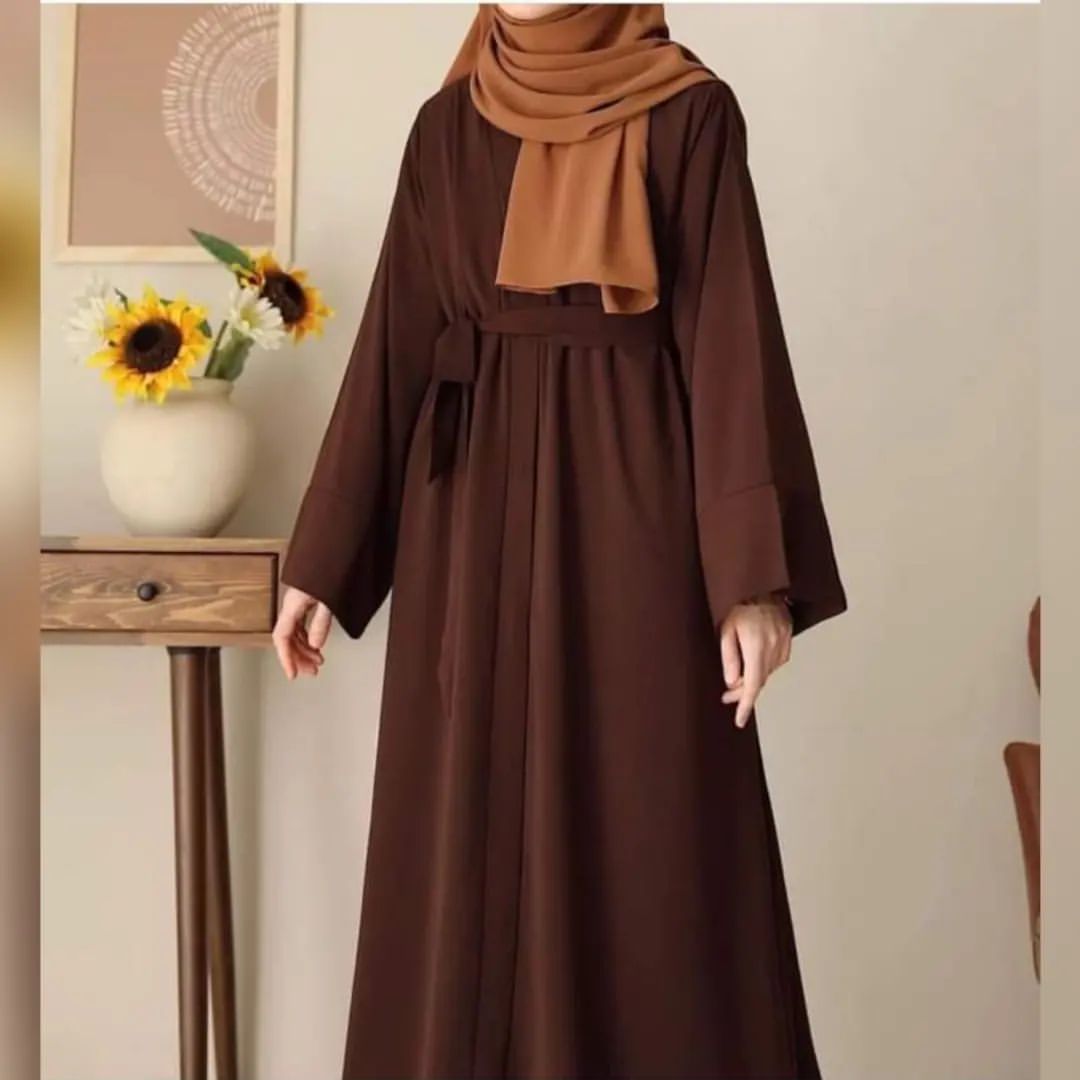 Manahil abaya with attach inner and stroller