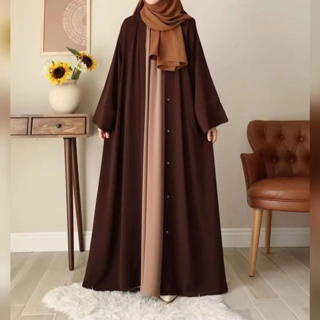 Manahil abaya with attach inner and stroller