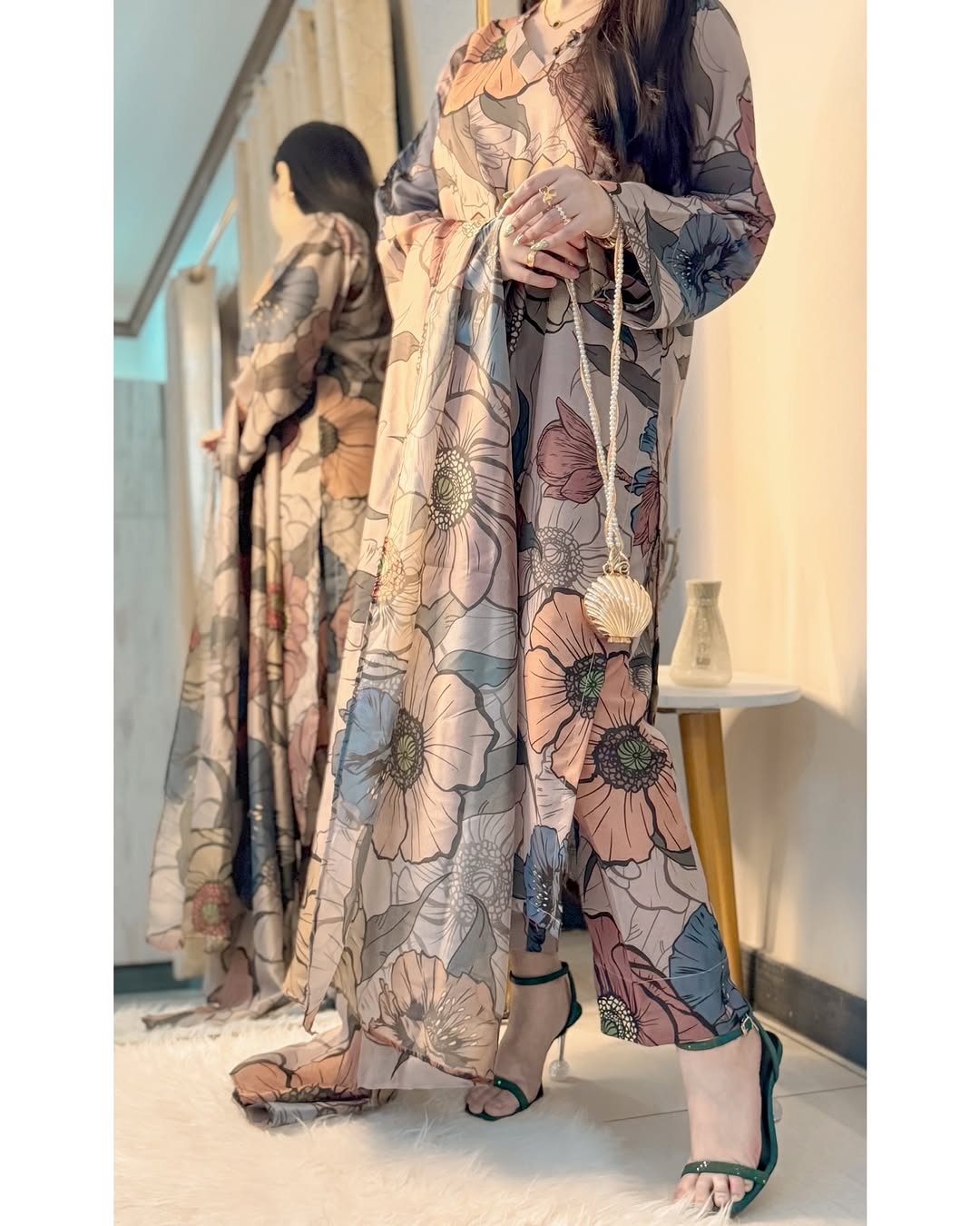 Eid-Lawn 3-Pcs Suit Stitched