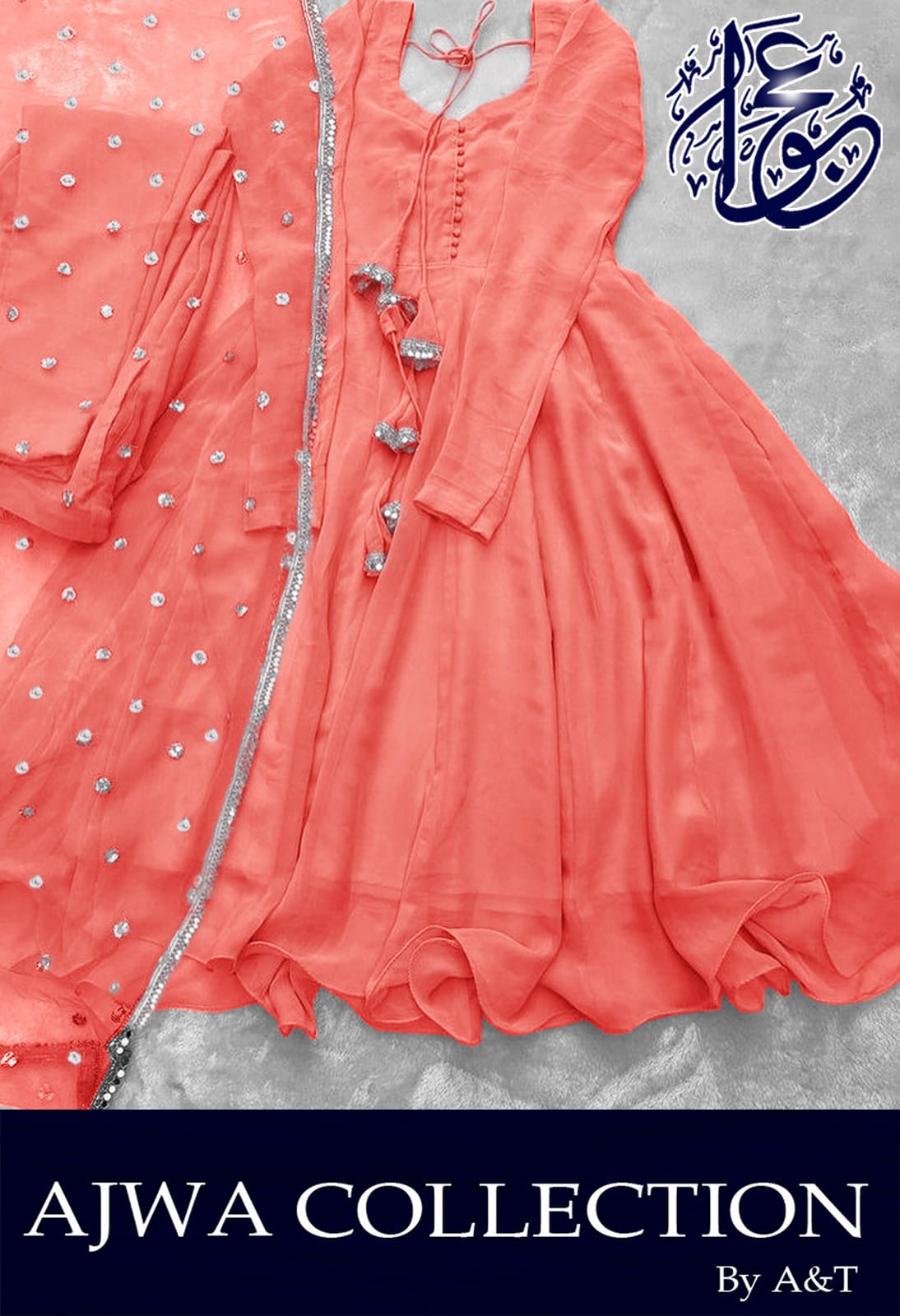 EID Coin three piece stitched suit for women