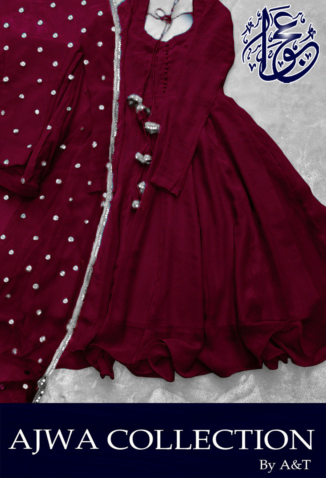 EID Coin three piece stitched suit for women