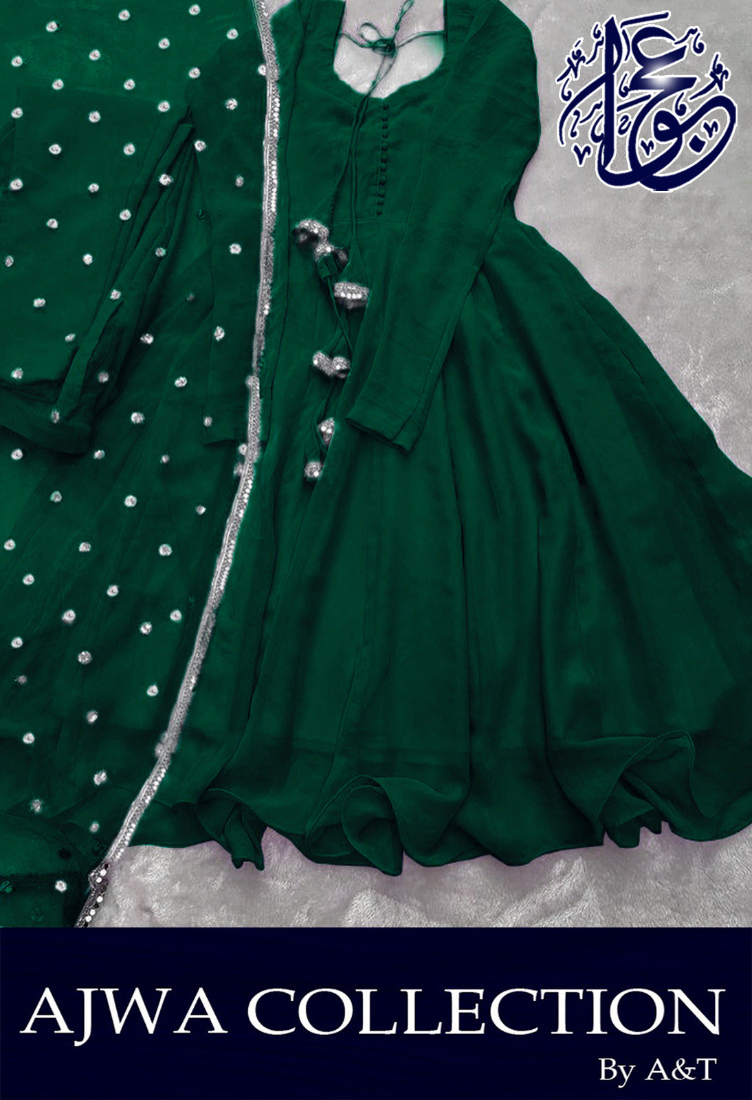 EID Coin three piece stitched suit for women