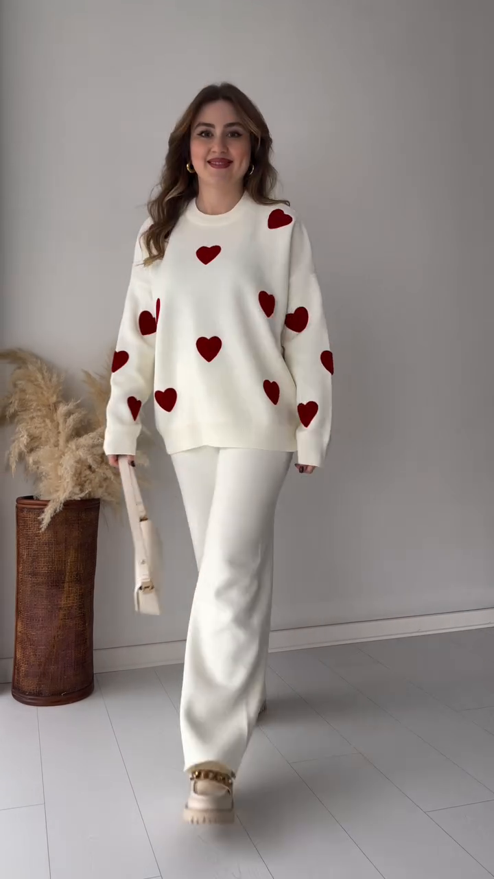 Heart Cord-set winter