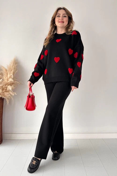 Heart Cord-set winter