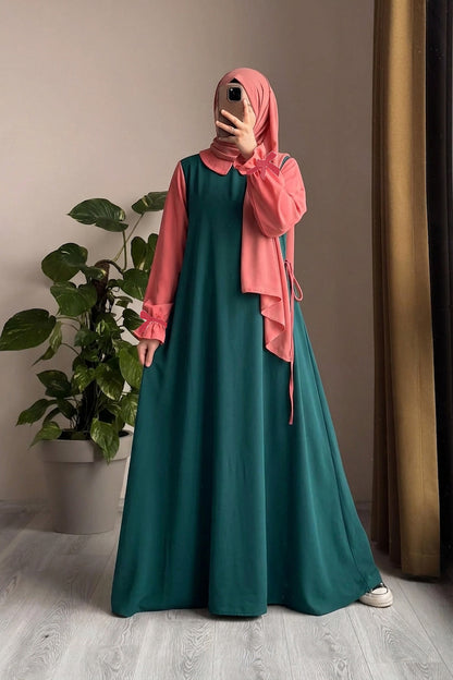 new Modest Abaya with stroller
