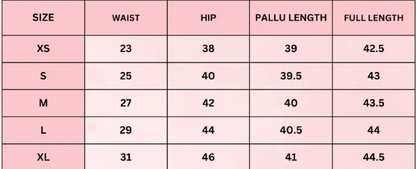 ARZOO PANT SAREE STITCHED