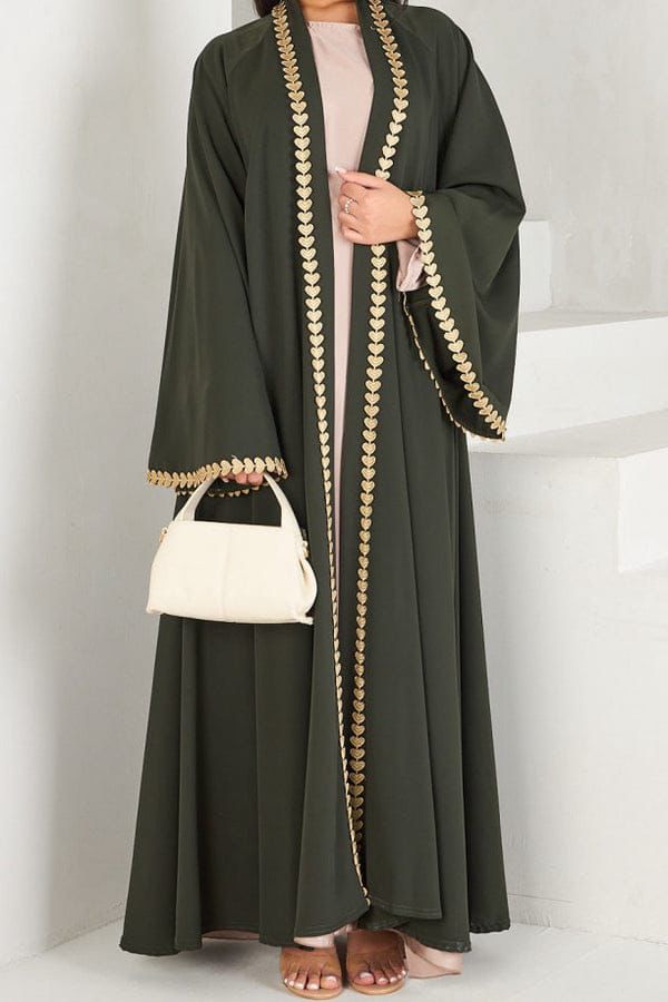 Dil-e-Arzoo abaya with  inner