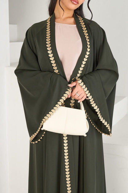Dil-e-Arzoo abaya with  inner