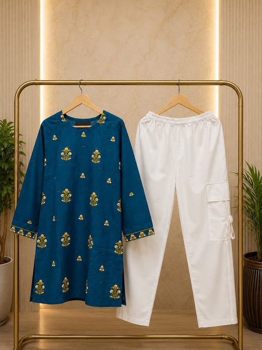 Picnic top and beggy bottom