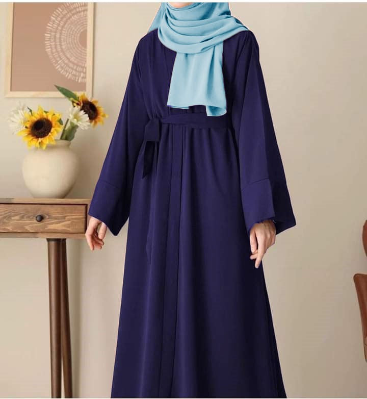 Manahil  abaya with attach inner and stroller