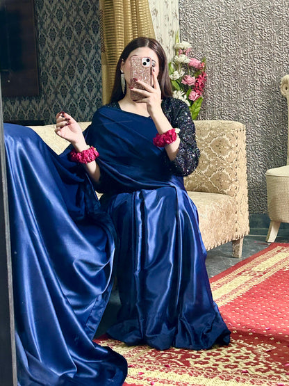 Sequence Stitched Saree