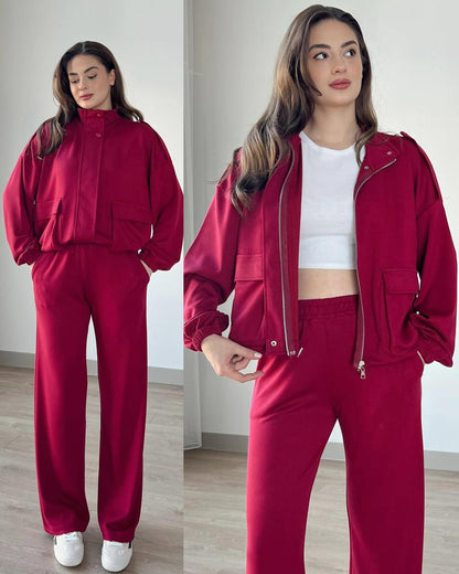 Stylish Zipper track Suit