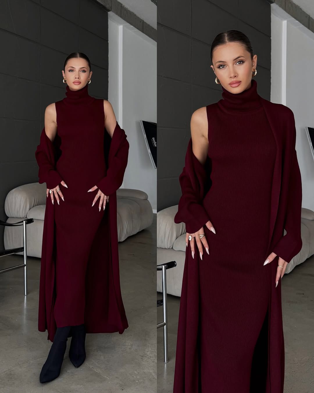 zara bodycone+gown