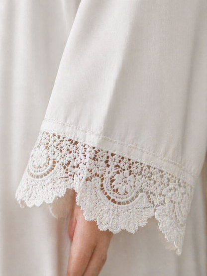 White Umrah Abaya