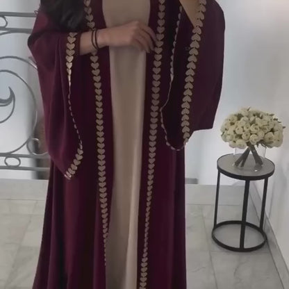 Dil-e-Arzoo abaya with  inner