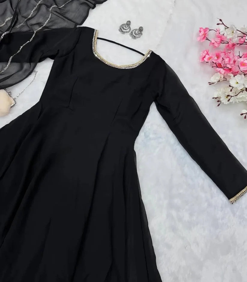 Fiona  Maxi with dupatta