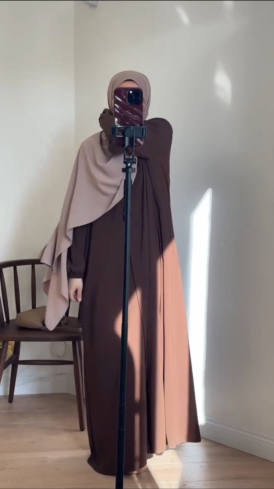 Modest abaya with Stroller By Mp