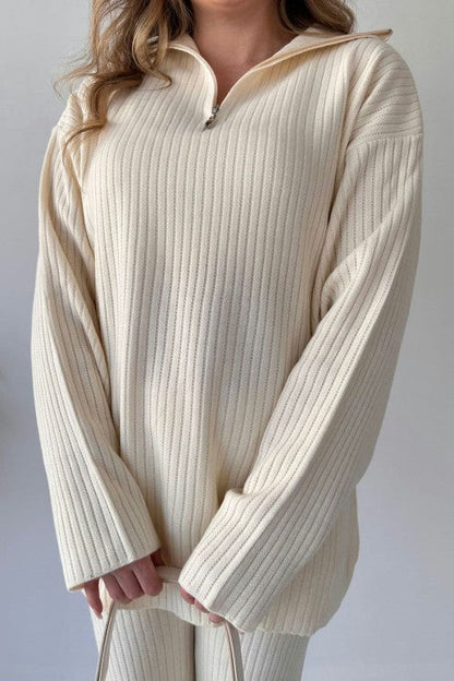 Double Zipper Cord Set-MarhabaPret